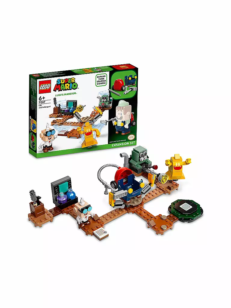 LEGO | Super Mario™ - Luigi’s Mansion™: Labor und Schreckweg – Erweiterungsset 71397 | keine Farbe