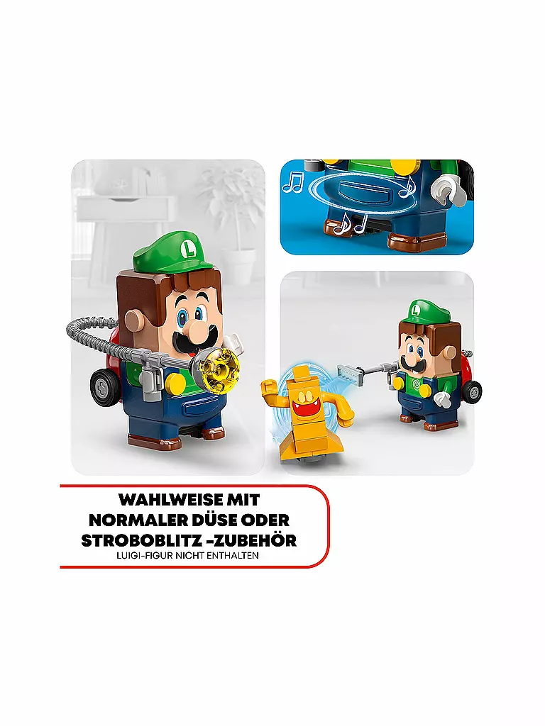 LEGO | Super Mario™ - Luigi’s Mansion™: Labor und Schreckweg – Erweiterungsset 71397 | keine Farbe