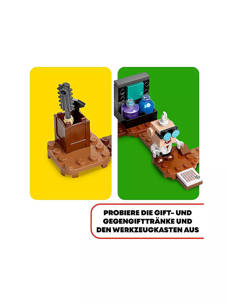 LEGO | Super Mario™ - Luigi’s Mansion™: Labor und Schreckweg – Erweiterungsset 71397 | keine Farbe