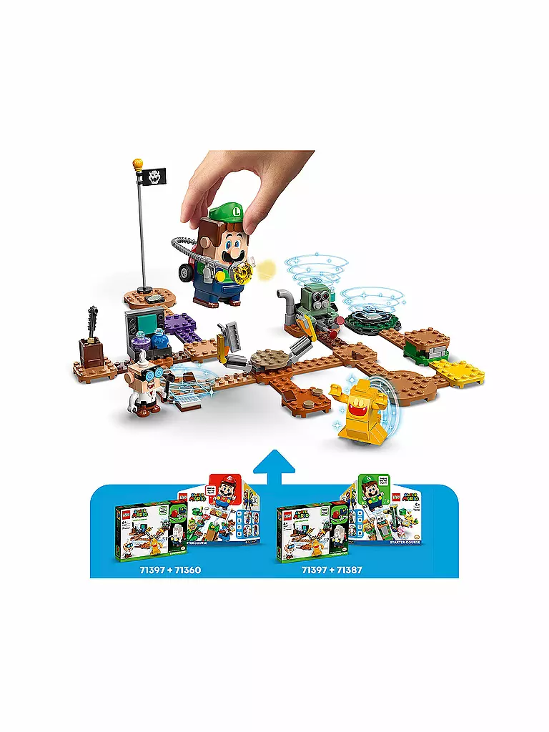LEGO | Super Mario™ - Luigi’s Mansion™: Labor und Schreckweg – Erweiterungsset 71397 | keine Farbe