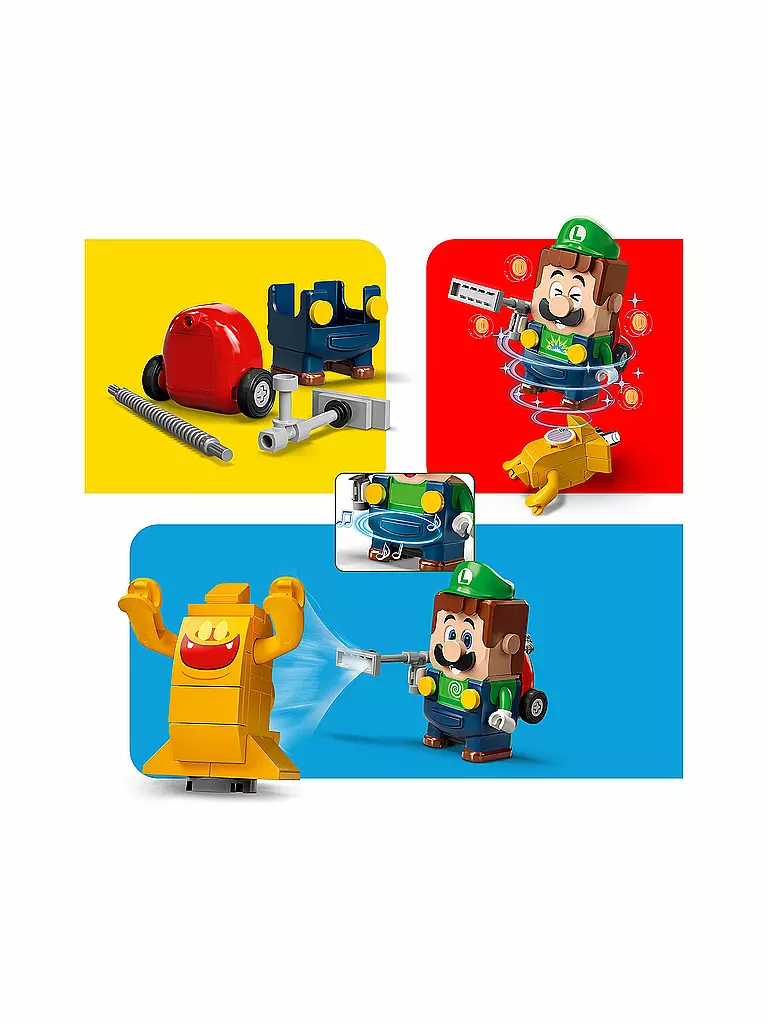 LEGO | Super Mario™ - Luigi’s Mansion™: Labor und Schreckweg – Erweiterungsset 71397 | keine Farbe