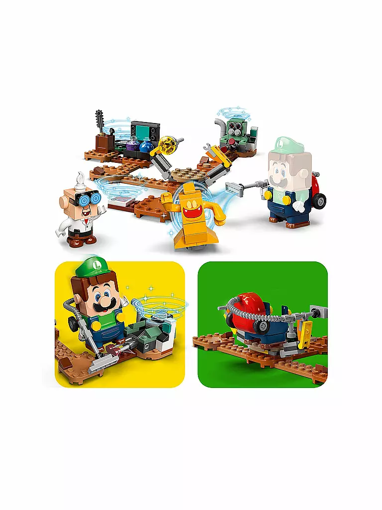 LEGO | Super Mario™ - Luigi’s Mansion™: Labor und Schreckweg – Erweiterungsset 71397 | keine Farbe