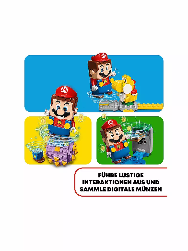 LEGO | Super Mario™ - Maxi-Iglucks Strandausflug – Erweiterungsset 71400 | keine Farbe