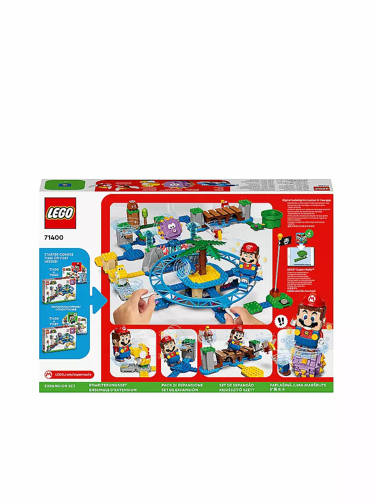 LEGO | Super Mario™ - Maxi-Iglucks Strandausflug – Erweiterungsset 71400 | keine Farbe