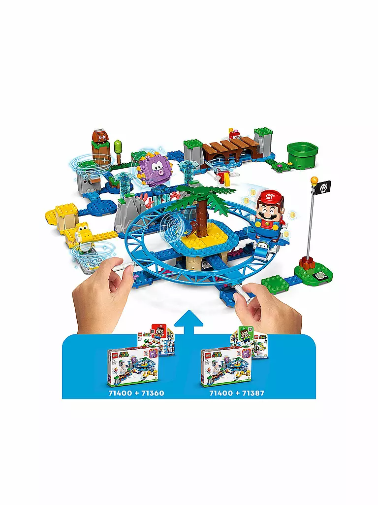 LEGO | Super Mario™ - Maxi-Iglucks Strandausflug – Erweiterungsset 71400 | keine Farbe