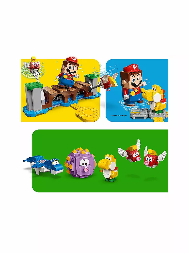 LEGO | Super Mario™ - Maxi-Iglucks Strandausflug – Erweiterungsset 71400 | keine Farbe