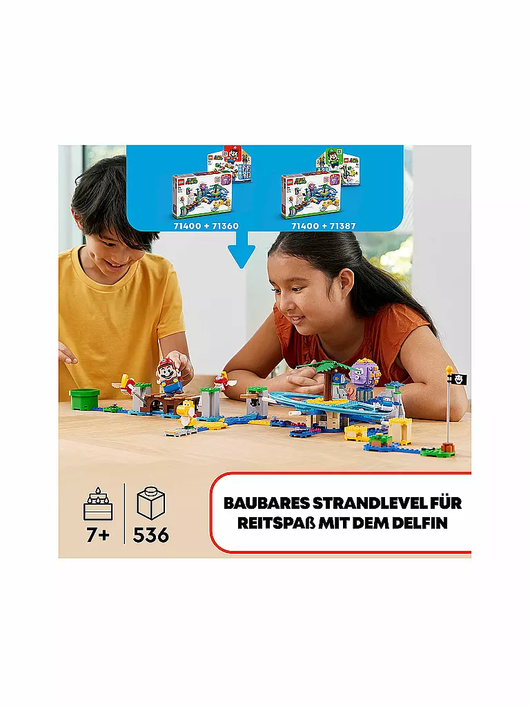 LEGO | Super Mario™ - Maxi-Iglucks Strandausflug – Erweiterungsset 71400 | keine Farbe