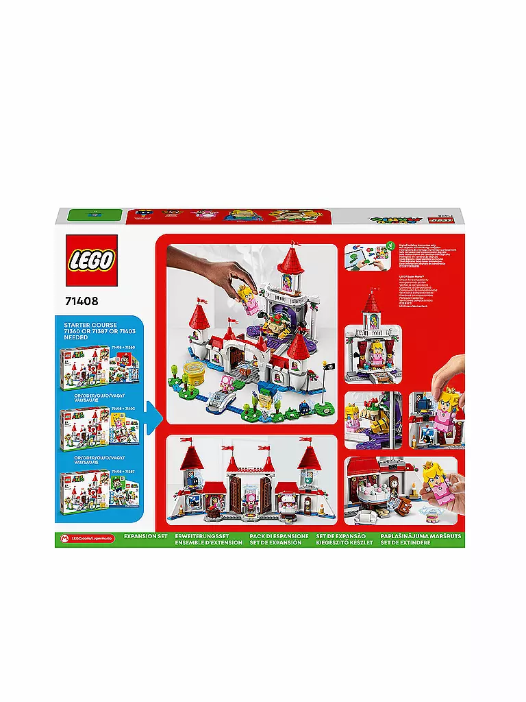 LEGO | Super Mario™ - Pilz-Palast – Erweiterungsset 71408 | keine Farbe