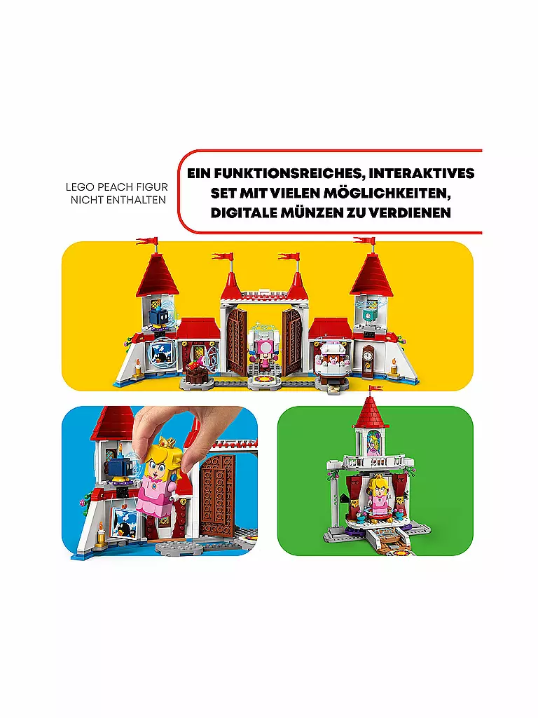 LEGO | Super Mario™ - Pilz-Palast – Erweiterungsset 71408 | keine Farbe