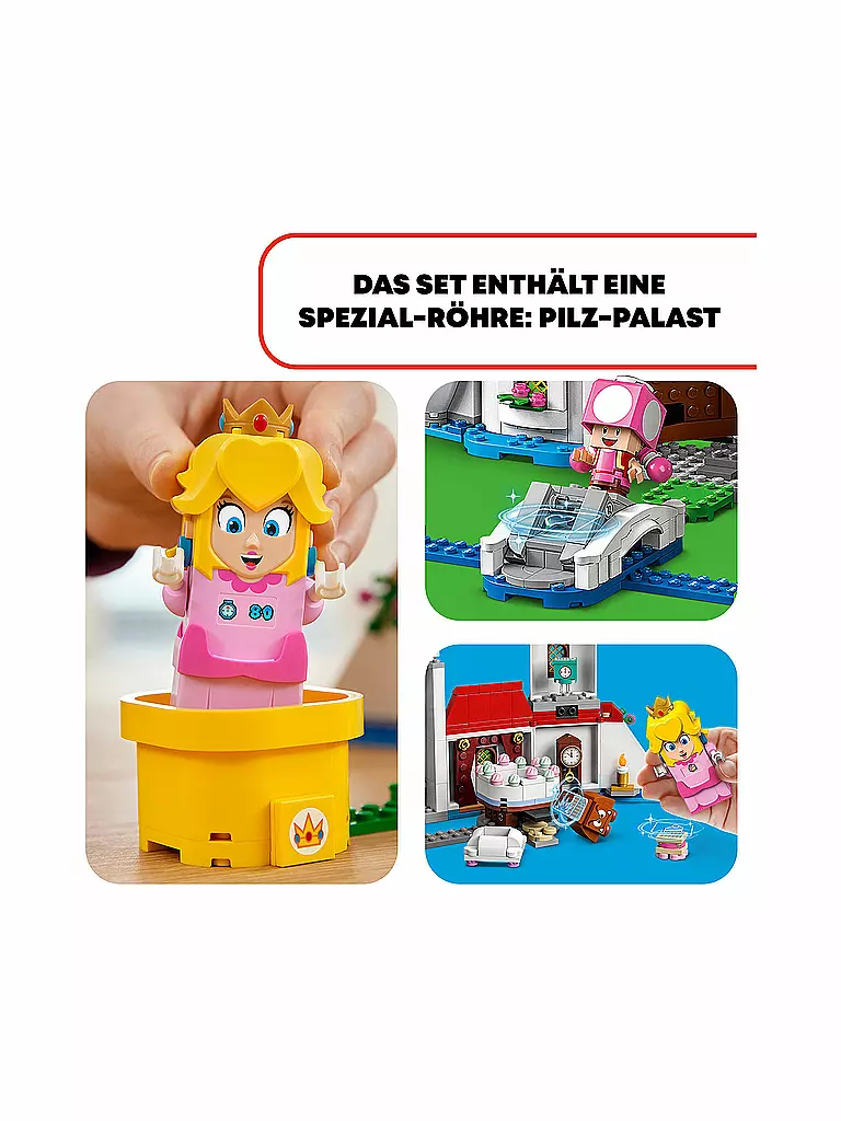 LEGO | Super Mario™ - Pilz-Palast – Erweiterungsset 71408 | keine Farbe