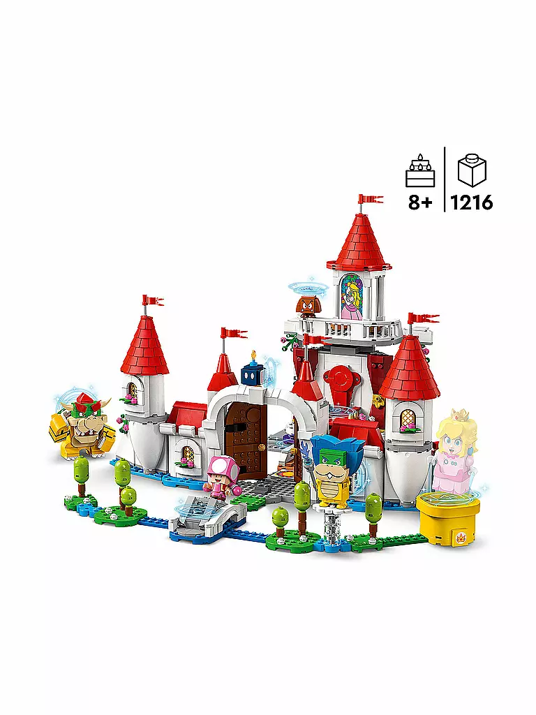 LEGO | Super Mario™ - Pilz-Palast – Erweiterungsset 71408 | keine Farbe