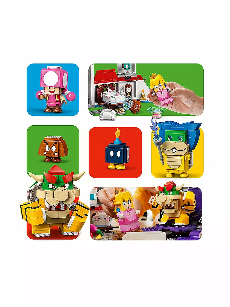 LEGO | Super Mario™ - Pilz-Palast – Erweiterungsset 71408 | keine Farbe