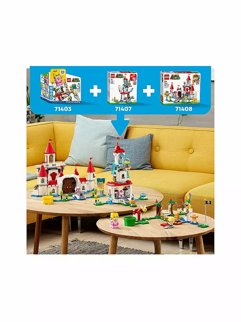LEGO | Super Mario™ - Pilz-Palast – Erweiterungsset 71408 | keine Farbe