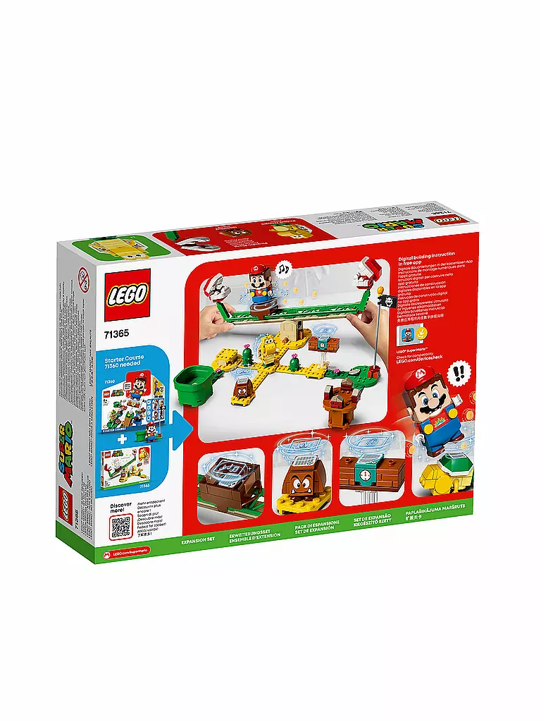 LEGO | Super Mario™ - Piranha-Pflanze-Powerwippe – Erweiterungsset 71365 | keine Farbe