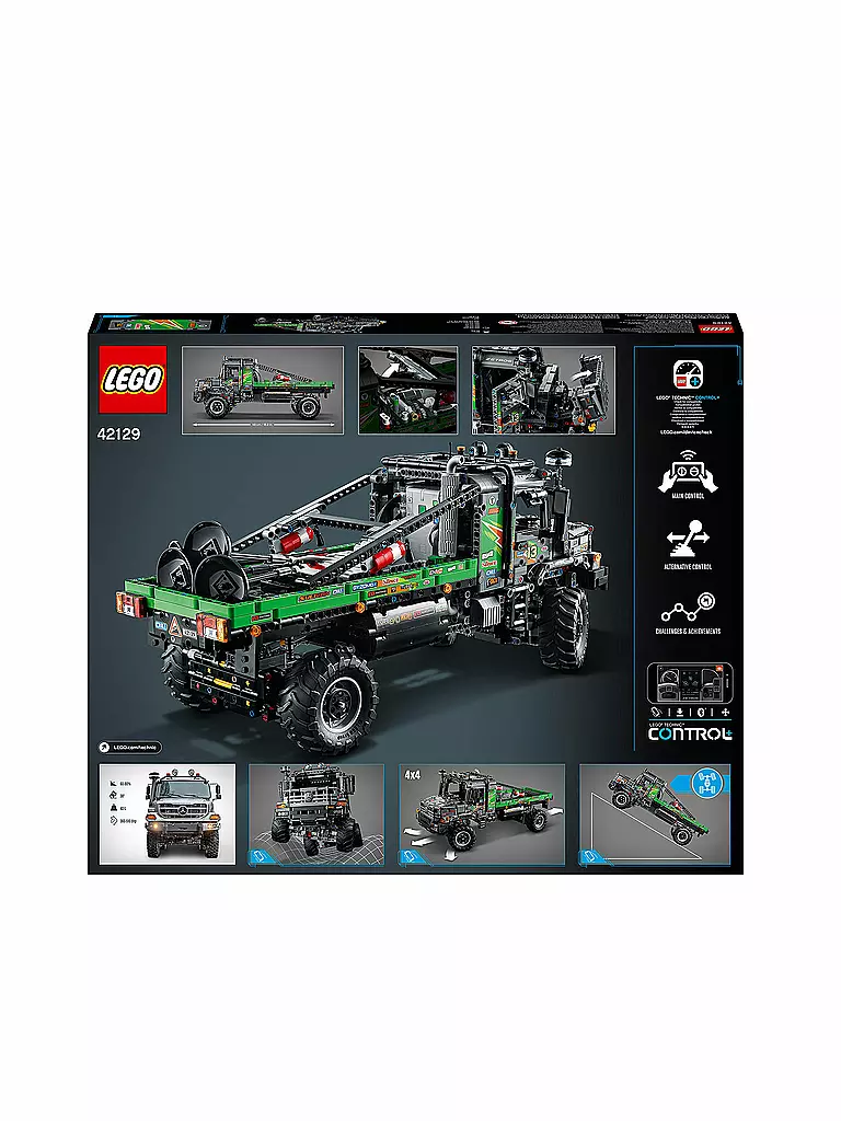 LEGO | Technic - 4x4 Mercedes-Benz Zetros Offroad-Truck 42129 | keine Farbe