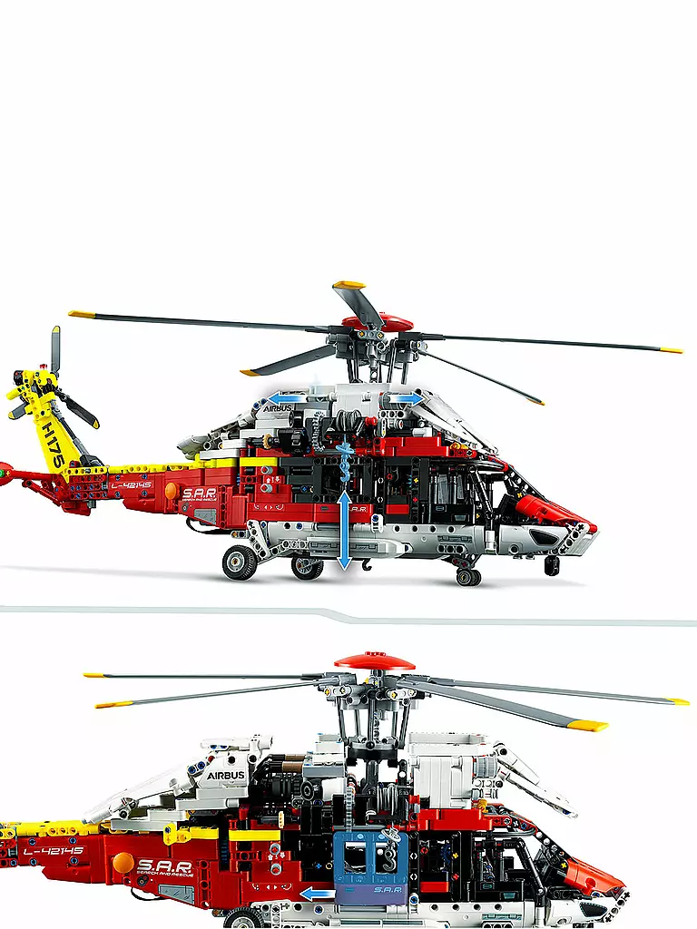 LEGO | Technic - Airbus H175 Rettungshubschrauber 42145 | keine Farbe