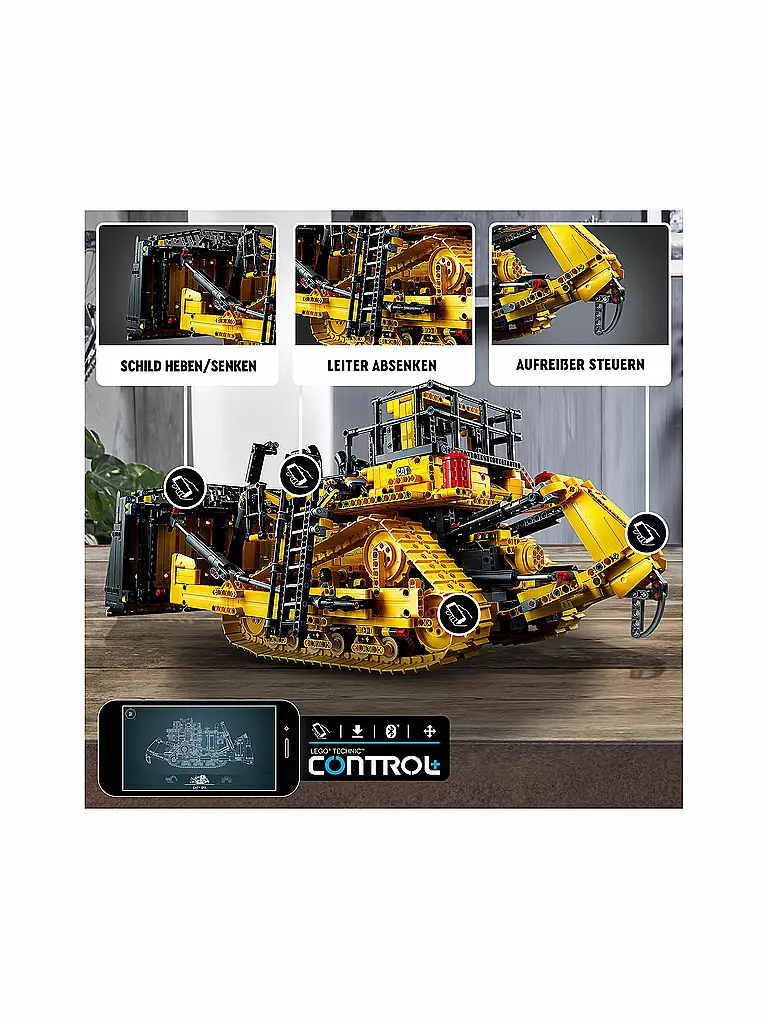 LEGO | Technic - Appgesteuerter Cat® D11 Bulldozer 42131 | keine Farbe