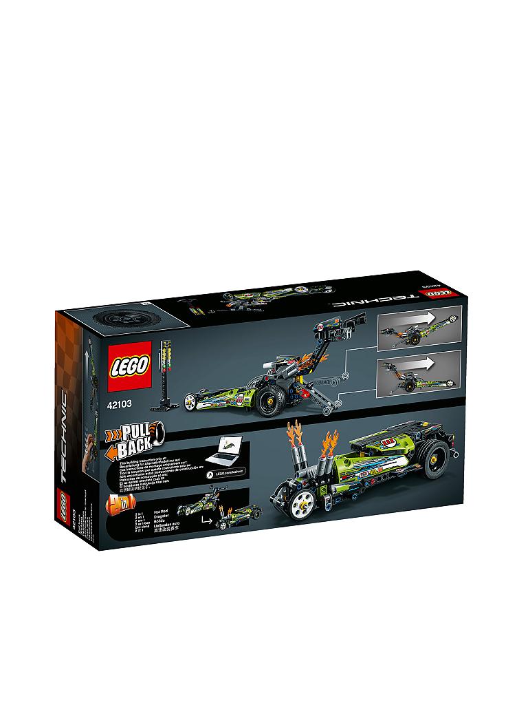 LEGO | Technic - Dragster Rennauto 42103 | bunt