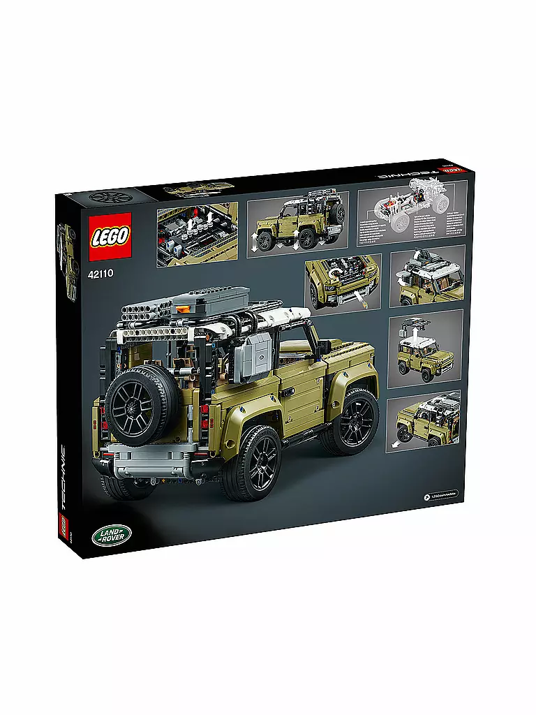 LEGO | Technic - Land Rover Defender 42110 | transparent