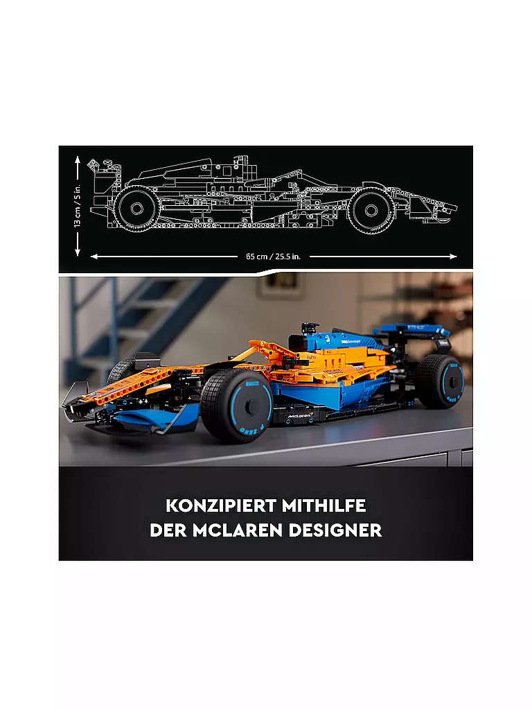 LEGO | Technic - McLaren Formel 1™ Rennwagen 42141 | keine Farbe