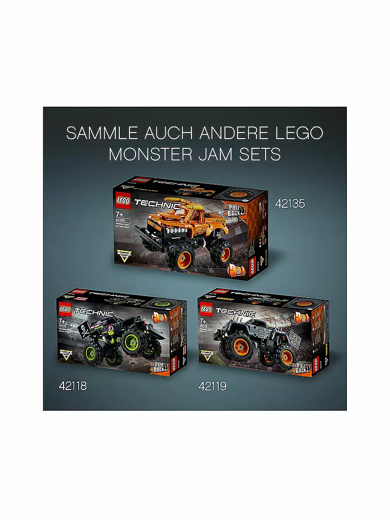 LEGO | Technic - Monster Jam™ Megalodon™ 42134 | keine Farbe