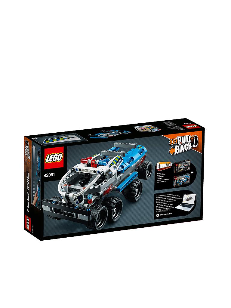 LEGO | Technic - Polizei Verfolgungsjagd 42091 | transparent