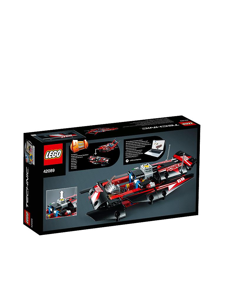 LEGO | Technic - Rennboot 42089 | transparent