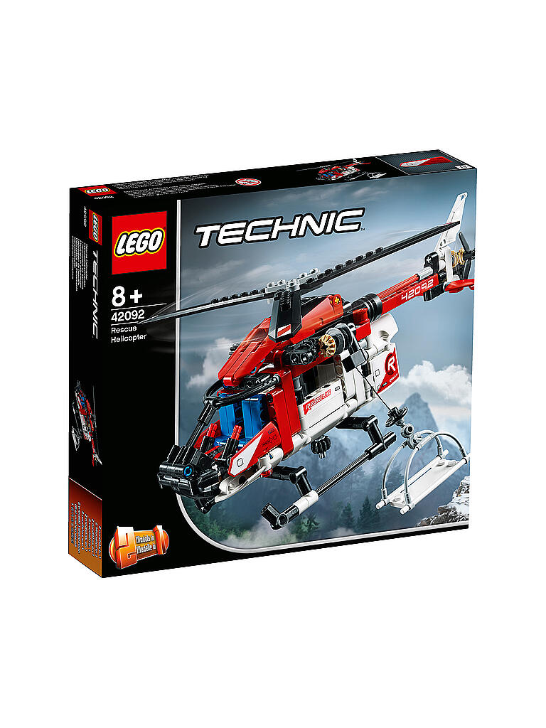 LEGO | Technic - Rettungshubschrauber 42092 | transparent