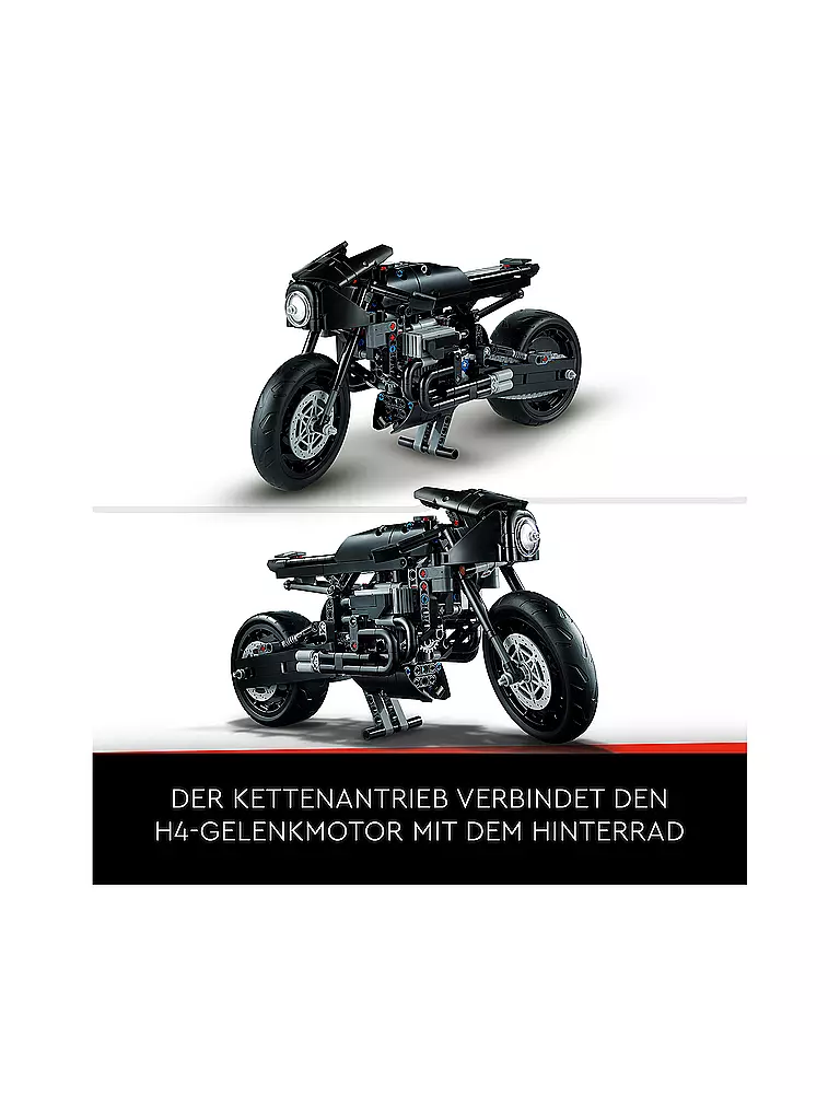 LEGO | Technic - THE BATMAN – BATCYCLE 42155 | keine Farbe