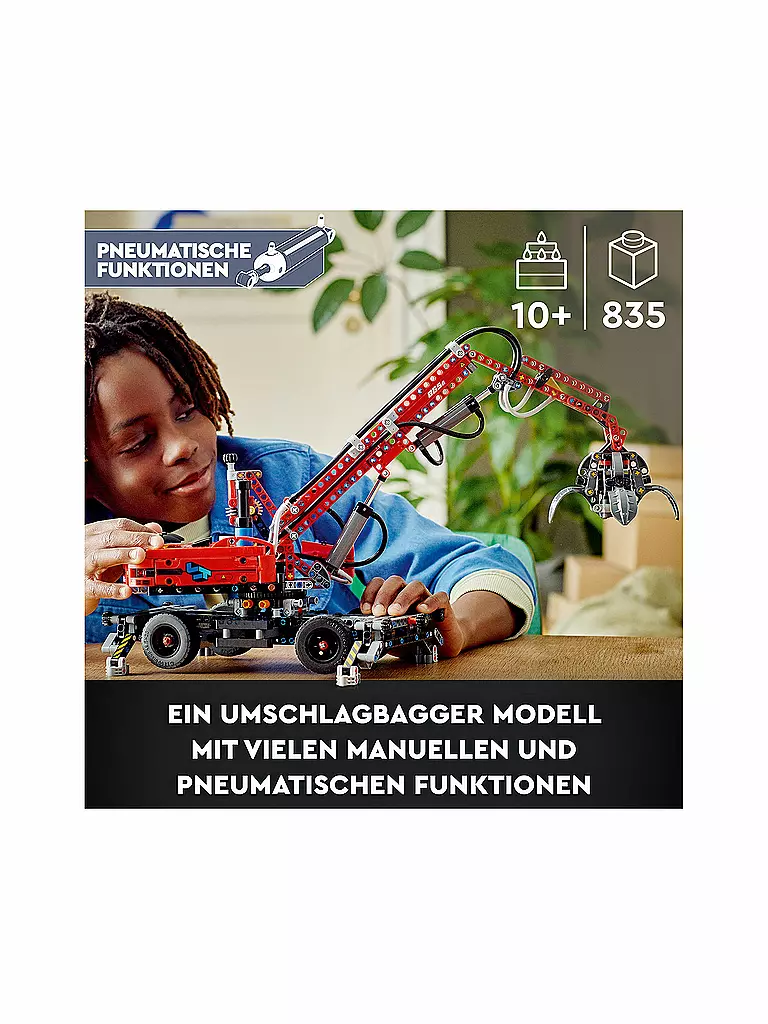 LEGO | Technic - Umschlagbagger 42144 | keine Farbe