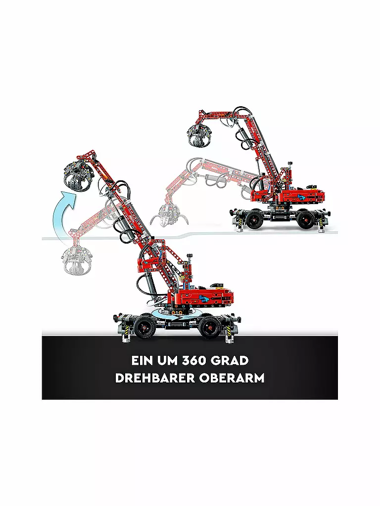 LEGO | Technic - Umschlagbagger 42144 | keine Farbe