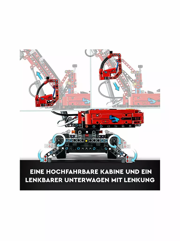 LEGO | Technic - Umschlagbagger 42144 | keine Farbe