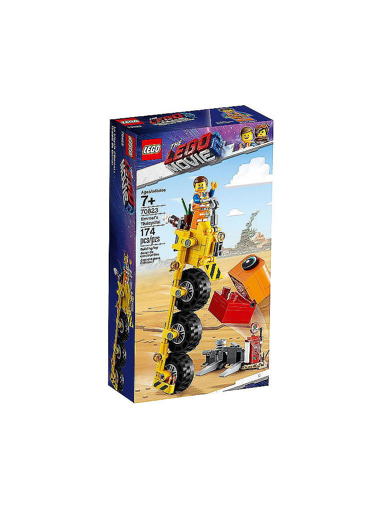 LEGO | The Lego Movie 2 - Emmets Dreirad 70823 | transparent