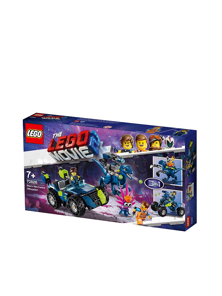 LEGO | The Lego Movie 2 - Rex' „Rextremes“ Offroad-Fahrzeug 70826 | keine Farbe