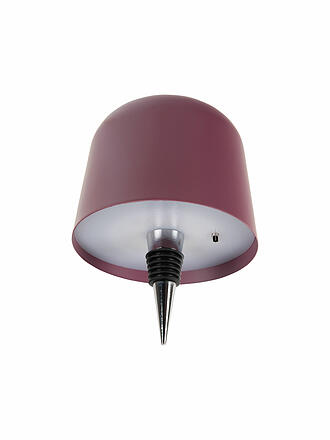 LEITMOTIV | LED Flaschenlampe CONE HAT Dark Mauve