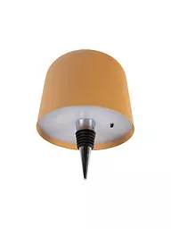 LEITMOTIV | LED Flaschenlampe CONE HAT Classic Blue  | gelb