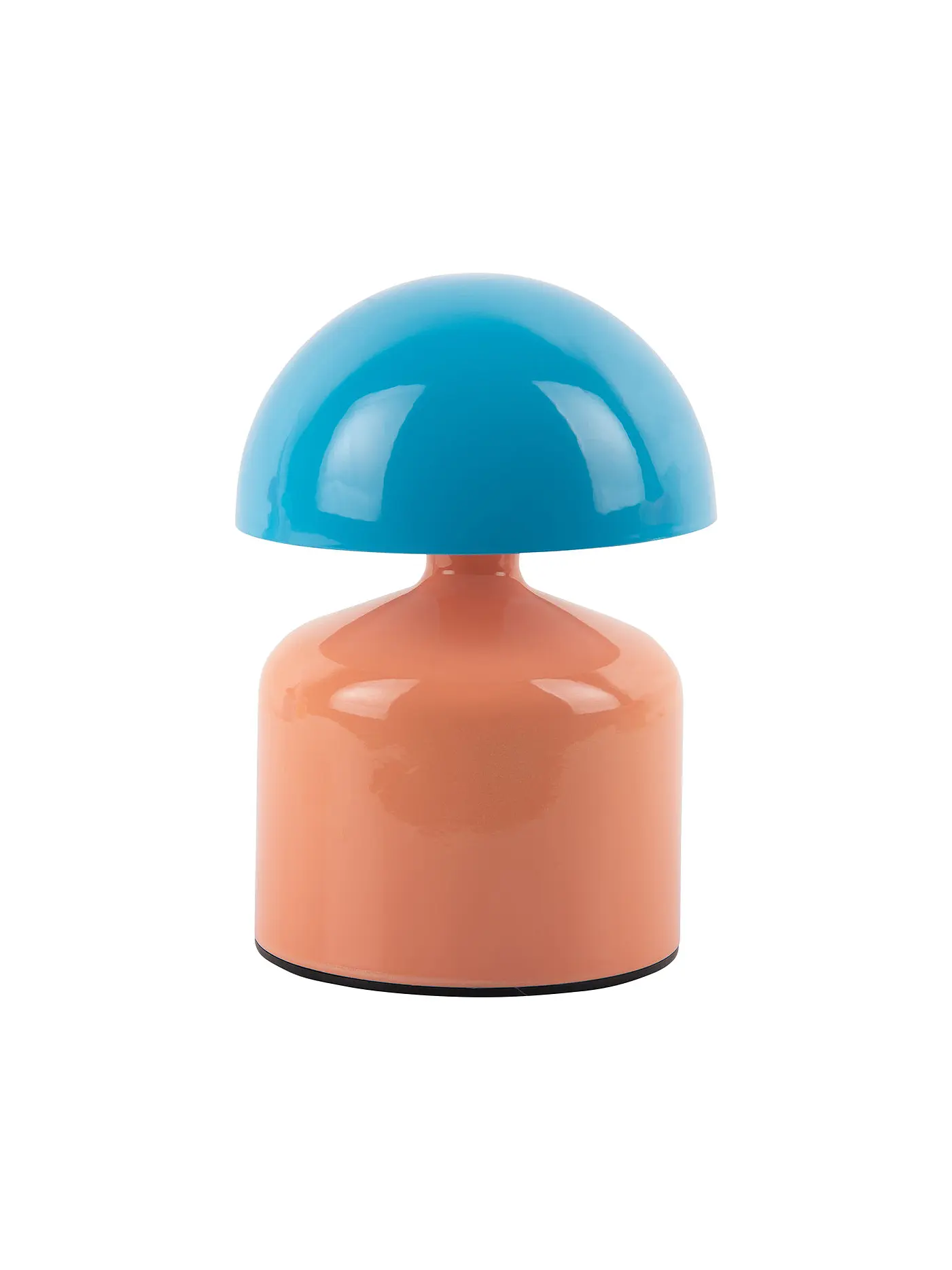 LEITMOTIV | LED Tischlampe FUNKY IMPETU Soft Pink/Bright Orange | orange
