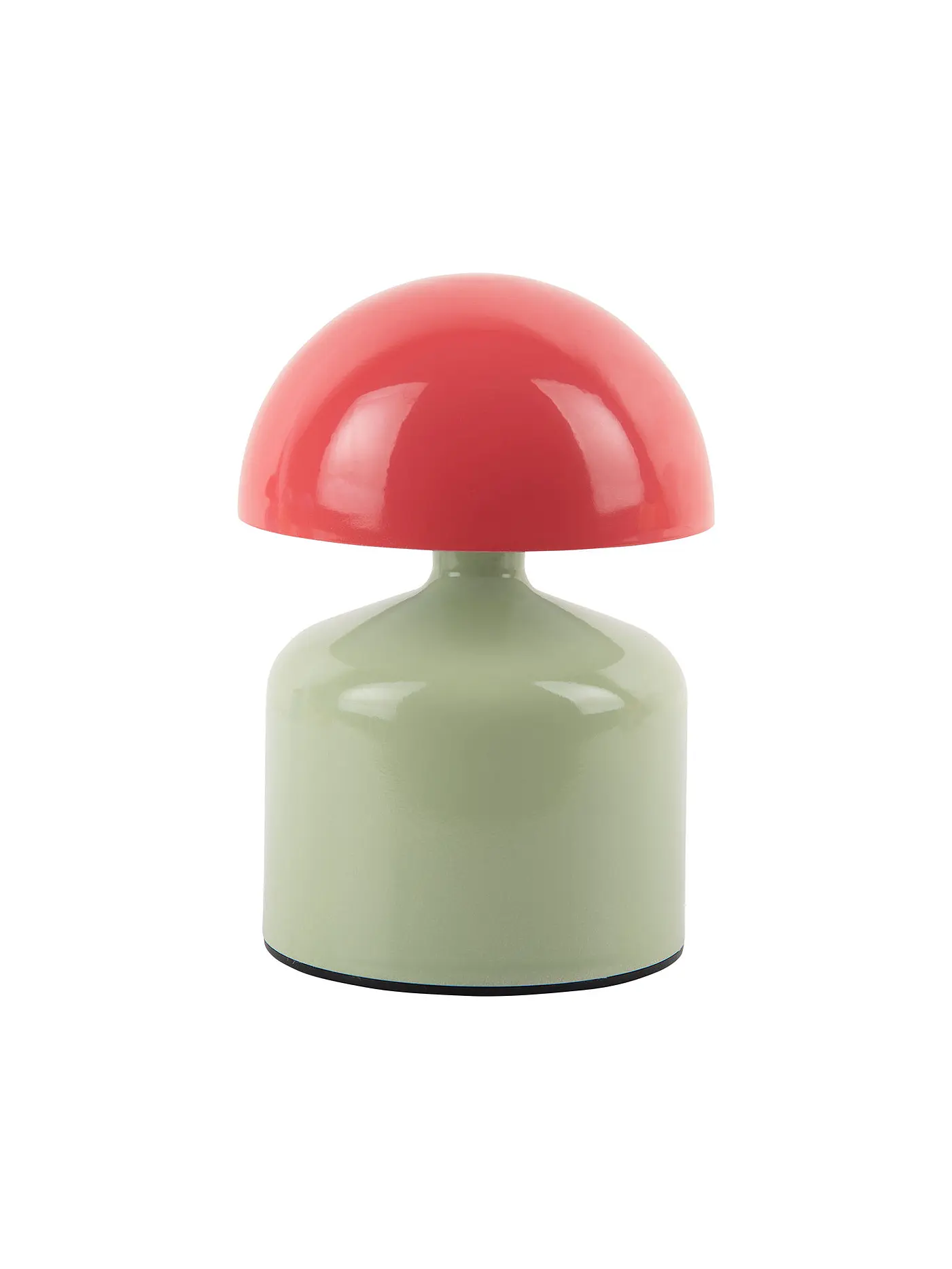 LEITMOTIV | LED Tischlampe FUNKY IMPETU Soft Pink/Bright Orange | hellgrün