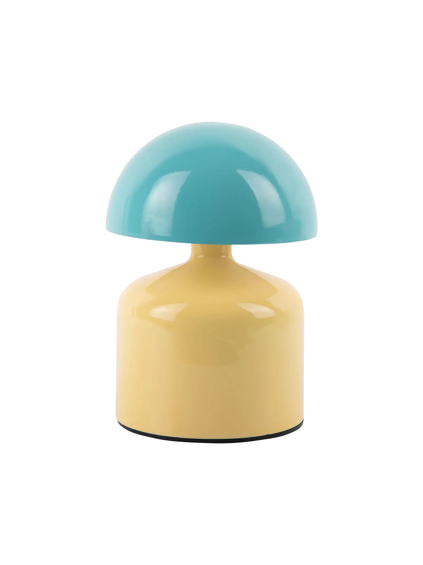 LEITMOTIV | LED Tischlampe FUNKY IMPETU Soft Pink/Bright Orange | gelb