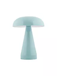 LEITMOTIV | LED Tischlampe 15,5x20,56cm Ochre Yellow | hellblau