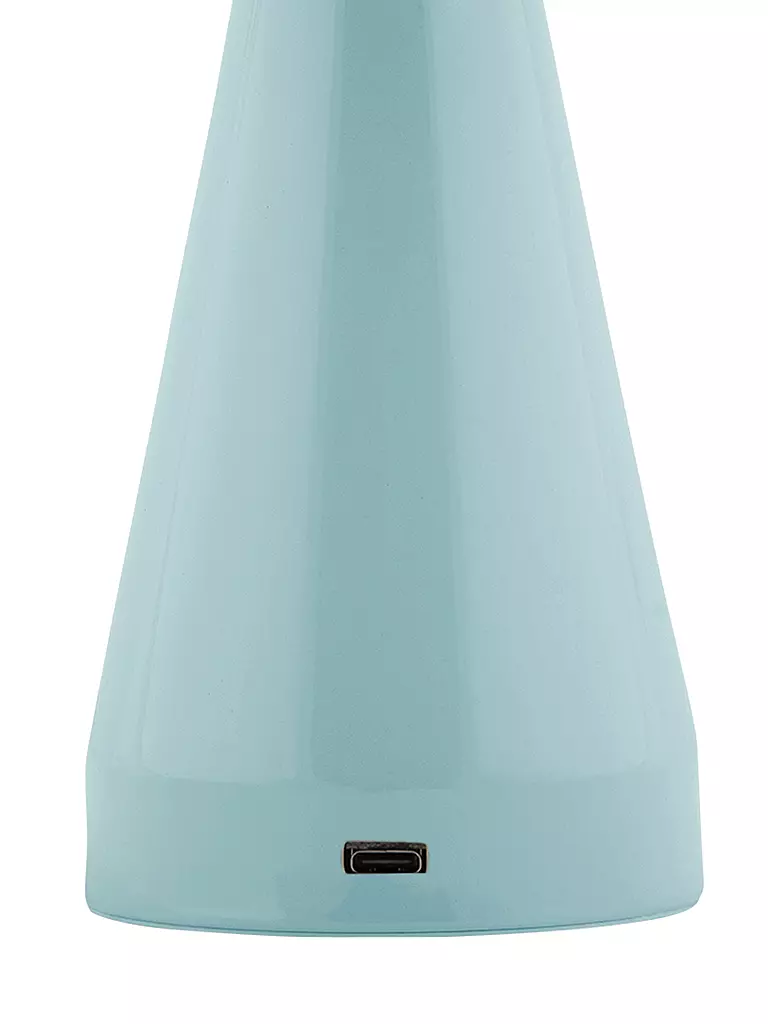 LEITMOTIV | LED Tischlampe RACHEL Iron Misty Blue | 