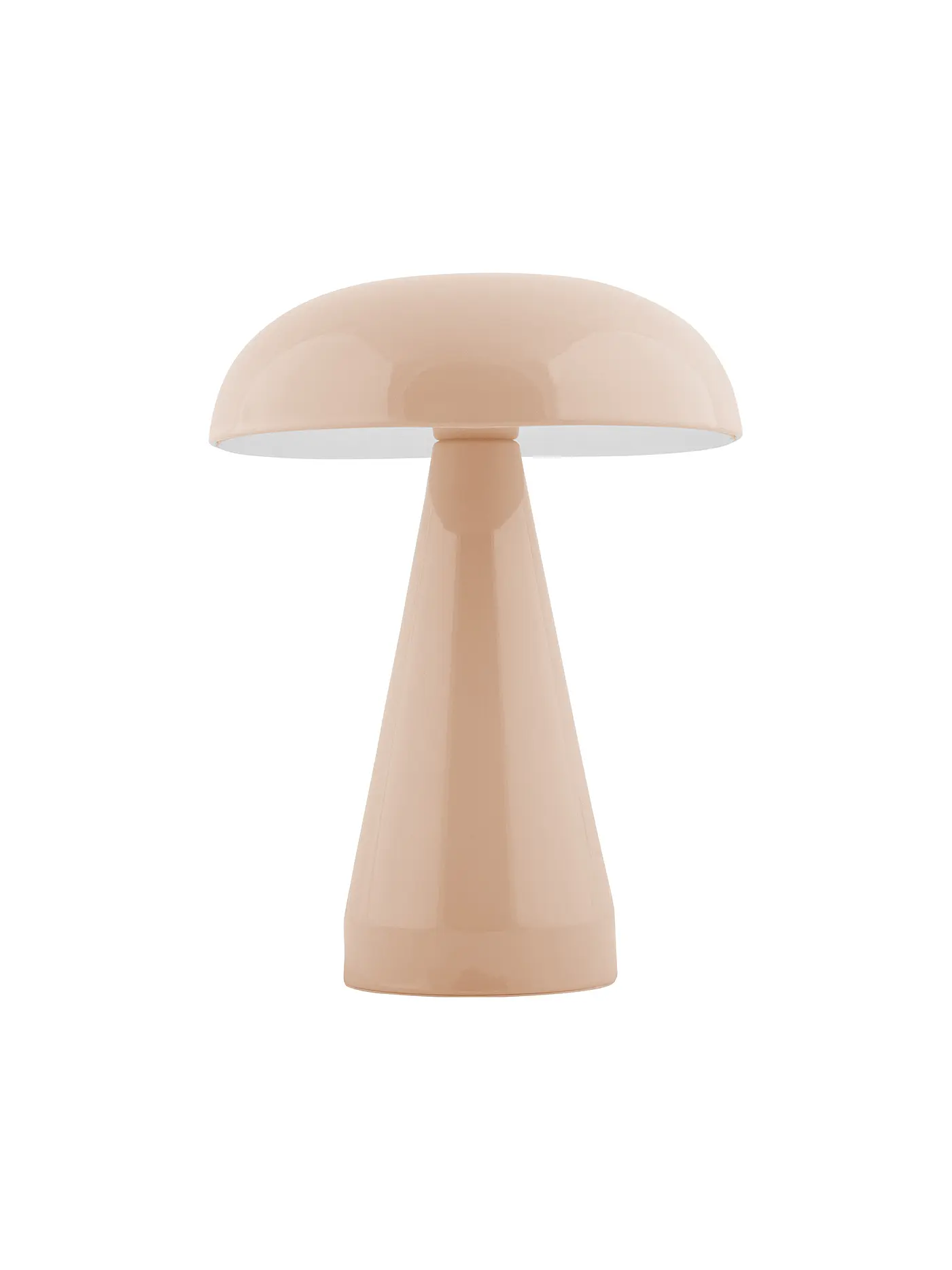LEITMOTIV | LED Tischlampe RACHEL Iron Rose Tan  | hellbraun