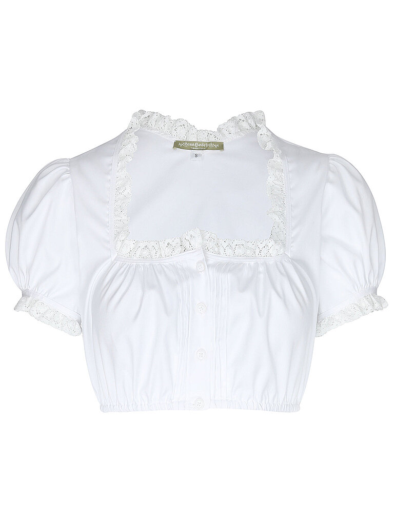 LENA HOSCHEK Dirndlbluse DRAUTAL weiss | M