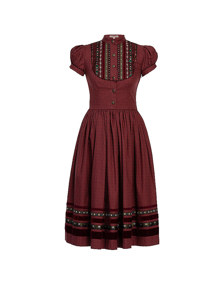 LENA HOSCHEK | Kleid " Rosenholz " | rot