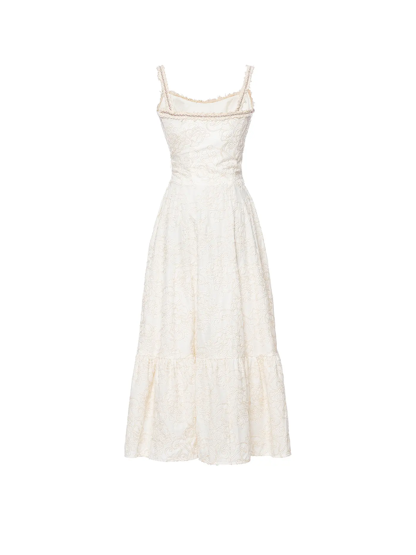 LENA HOSCHEK | Midikleid SERAFINA | weiss