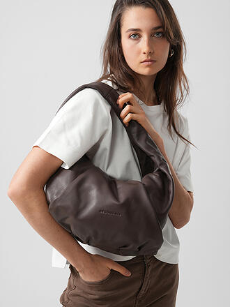 LES VISIONNAIRES | Ledertasche - Hobo GRETA ESSENTIAL SILKY