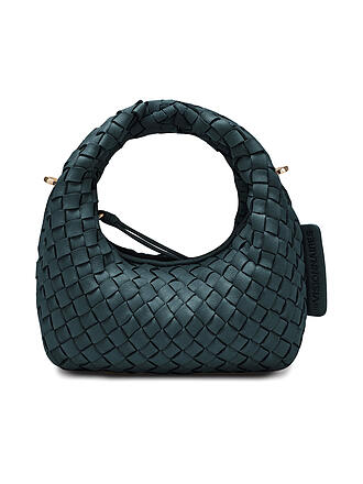LES VISIONNAIRES | Ledertasche - Mini Bag GRETA MICRO WEAVE SILKY