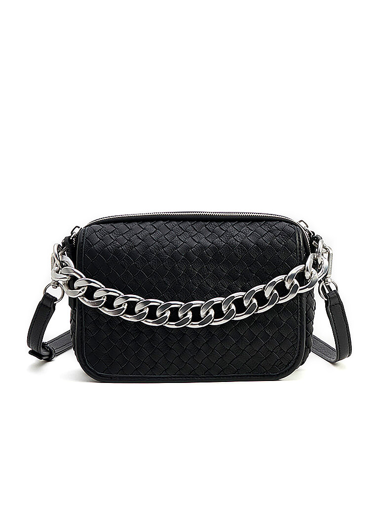 LES VISIONNAIRES Ledertasche - Umhängetasche EMILY schwarz | ONE SIZE