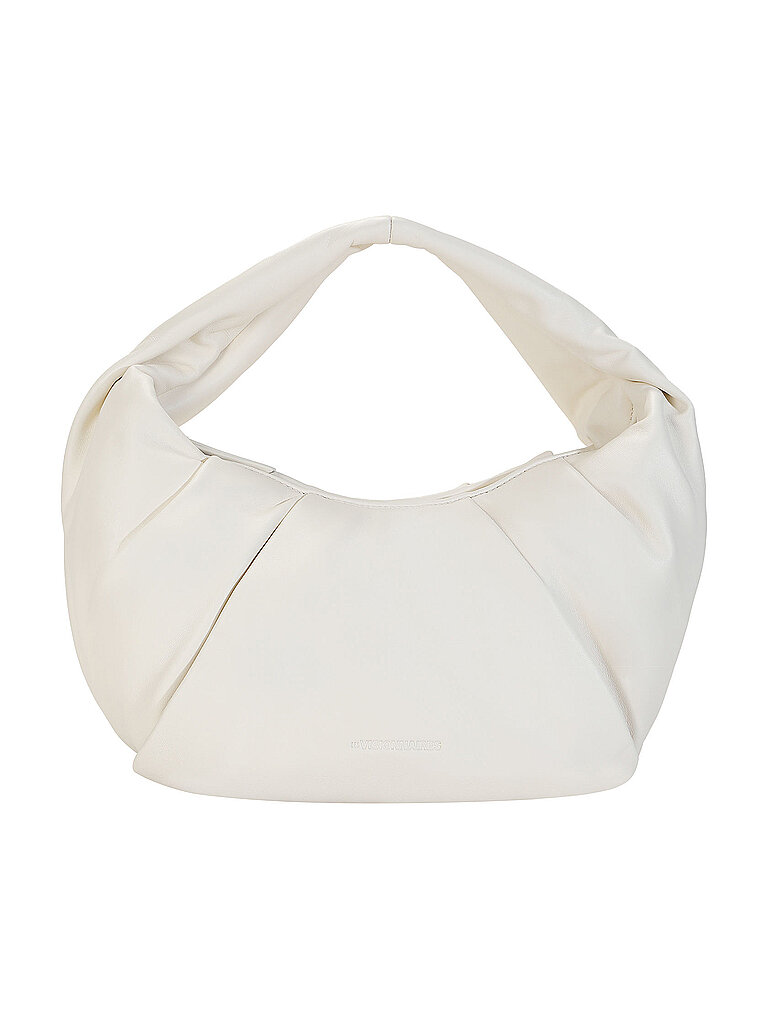 LES VISIONNAIRES Ledertasche - Hobo GRETA ESSENTIAL SILKY creme