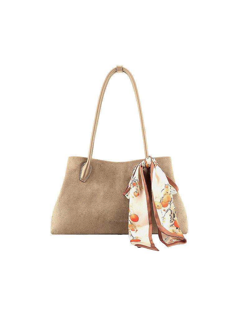 LES VISIONNAIRES Ledertasche - Shopper SOHIE GRANDE  creme